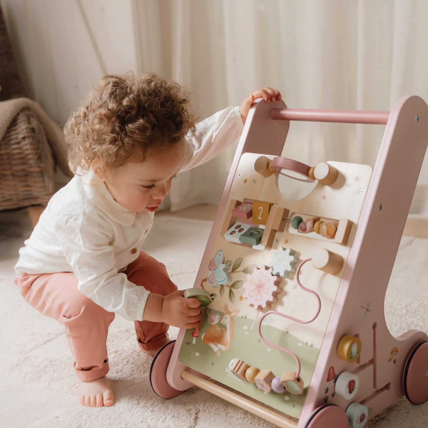 LITTLE DUTCH. Multi-activity Baby Walker Fairy Garden FSC - Image 4