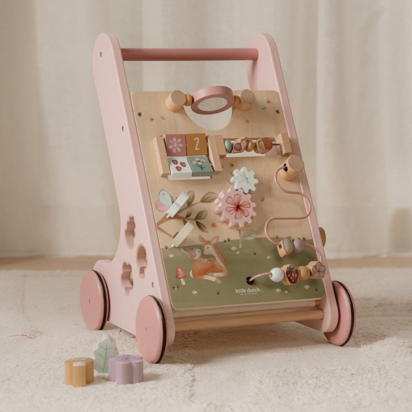 LITTLE DUTCH. Multi-activity Baby Walker Fairy Garden FSC - Image 6