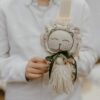 WHITE GOOSE EASTER CANDLE LION 25CM