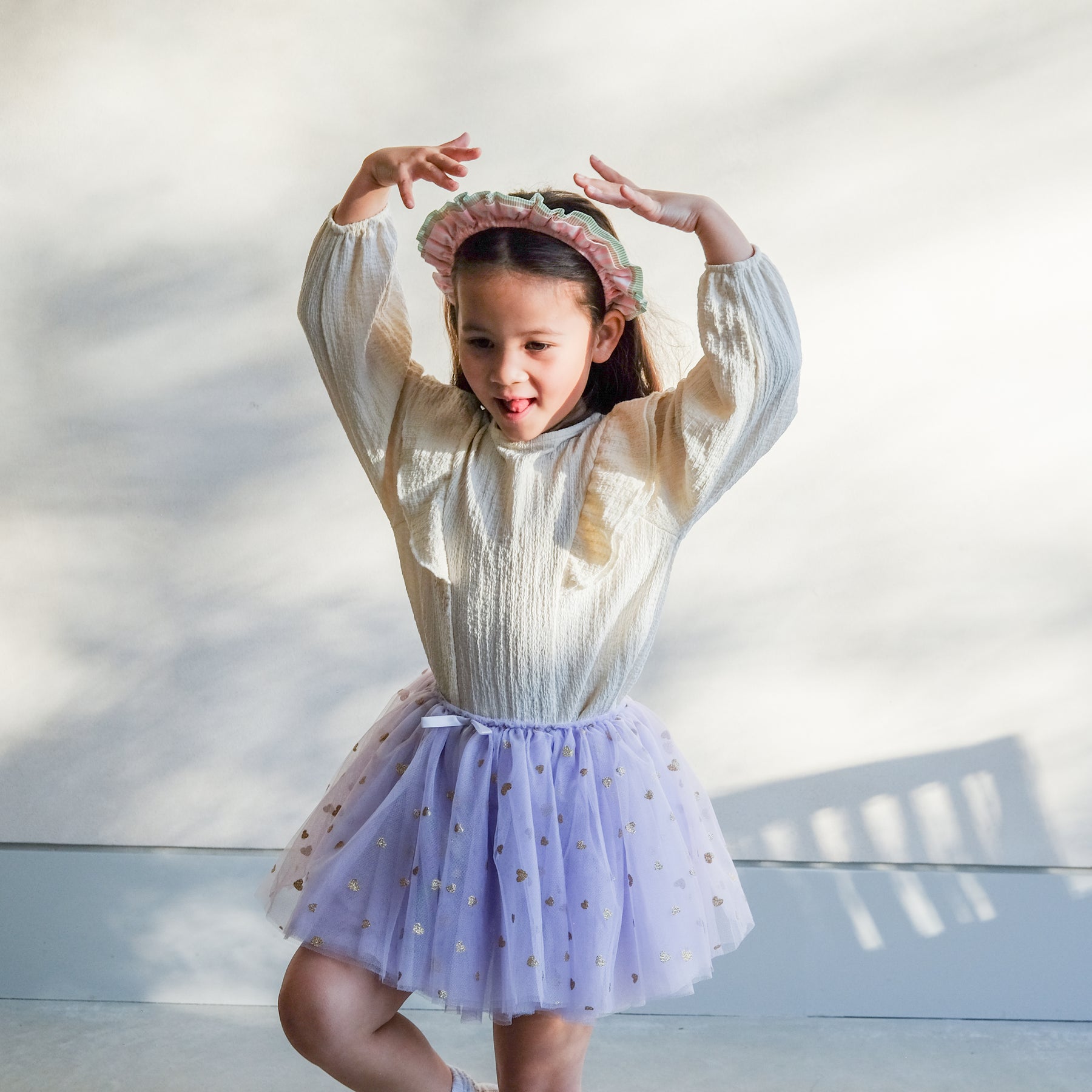 MIMI & LULA LILAC HEART TUTU - Image 7