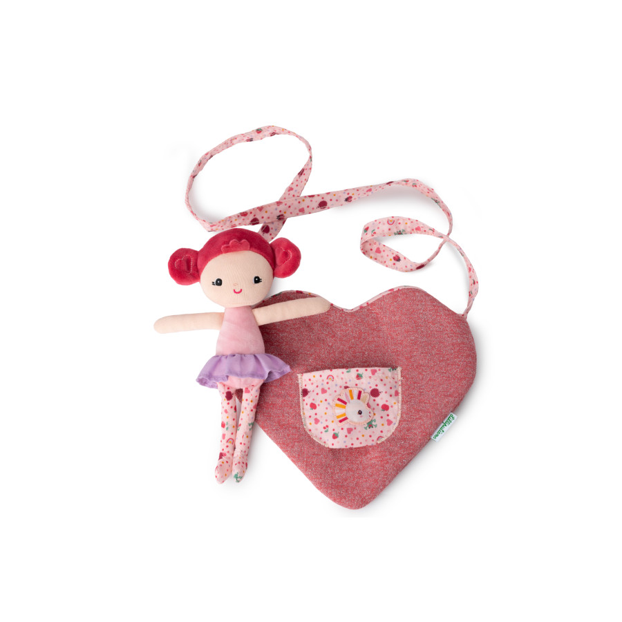 LILLIPUTIENS Aline doll with heart bag - Image 3