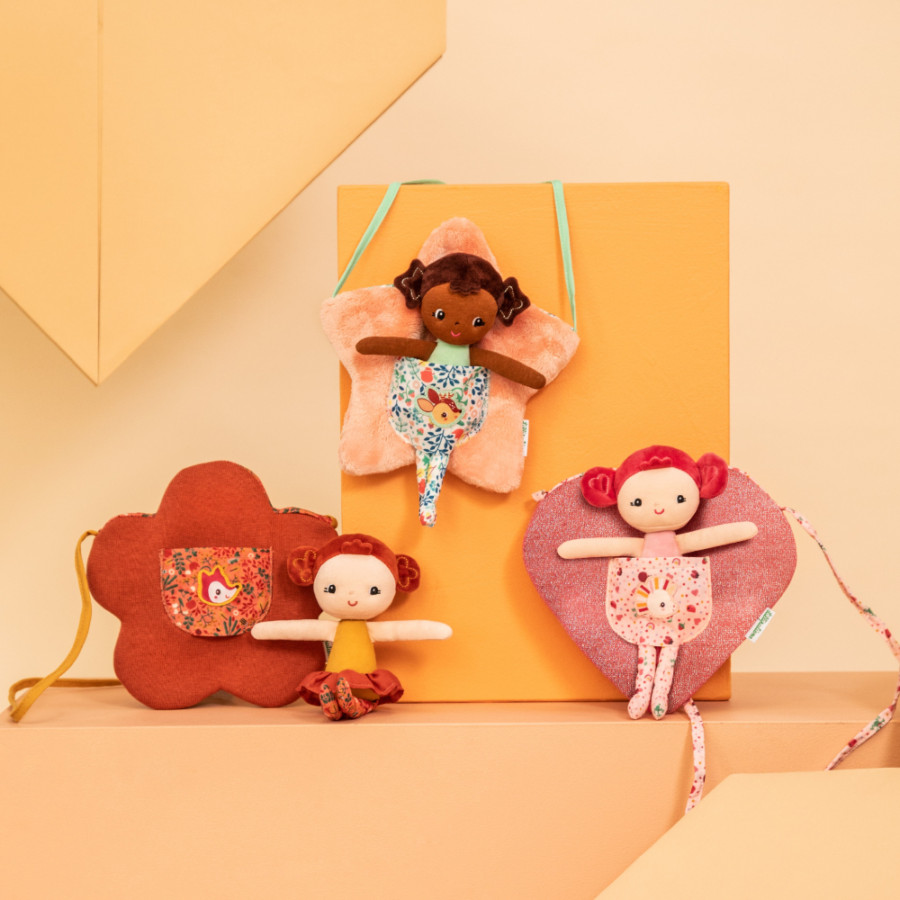 LILLIPUTIENS Aline doll with heart bag - Image 5