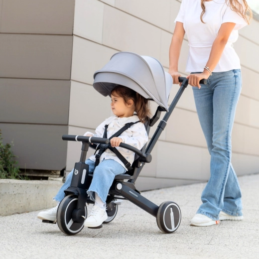 Kikkaboo Trix Tricycle 7in1 Grey - Image 2