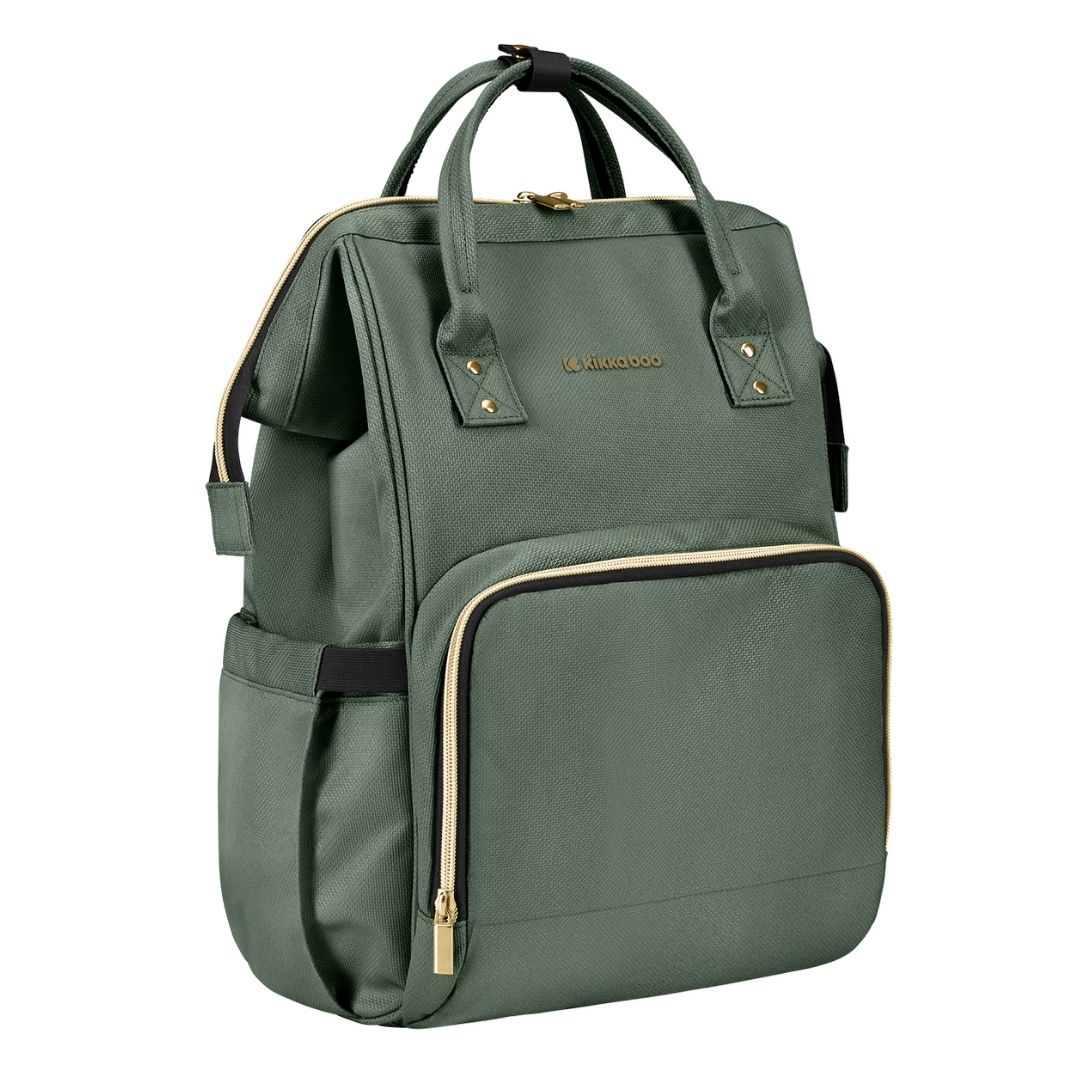 KIKKABOO CHANGING BAG SIENA ARMY GREEN 2025 - Image 3