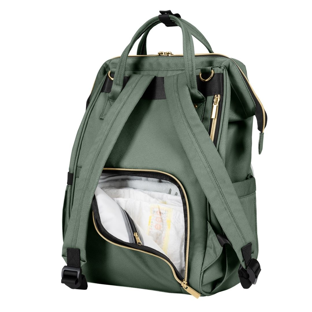KIKKABOO CHANGING BAG SIENA ARMY GREEN 2025 - Image 5