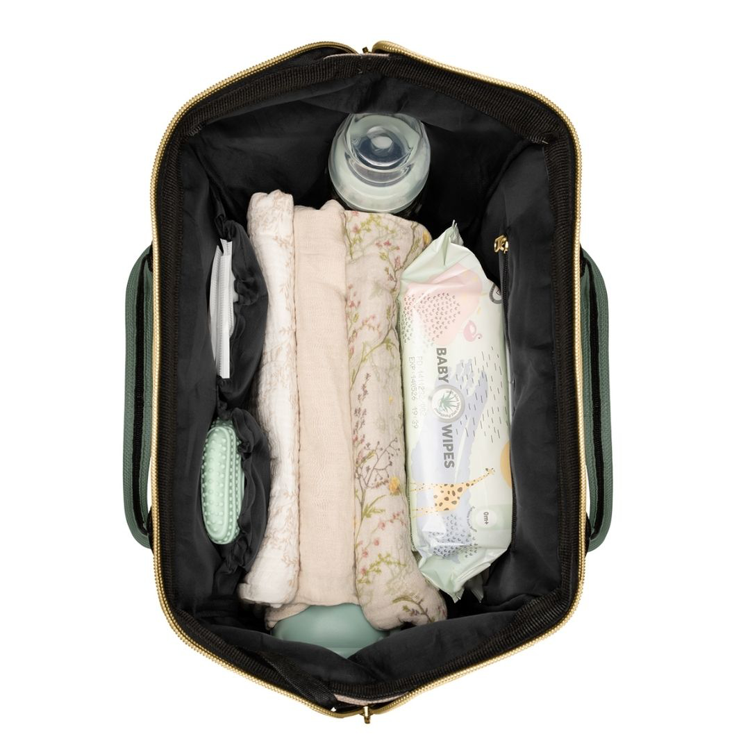 KIKKABOO CHANGING BAG SIENA ARMY GREEN 2025 - Image 6