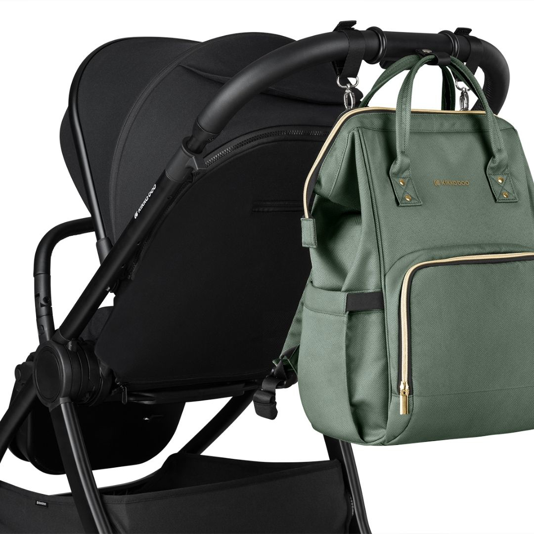 KIKKABOO CHANGING BAG SIENA ARMY GREEN 2025 - Image 8