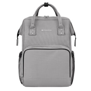 KIKKABOO CHANGING BAG SIENA LIGHT GREY 2025