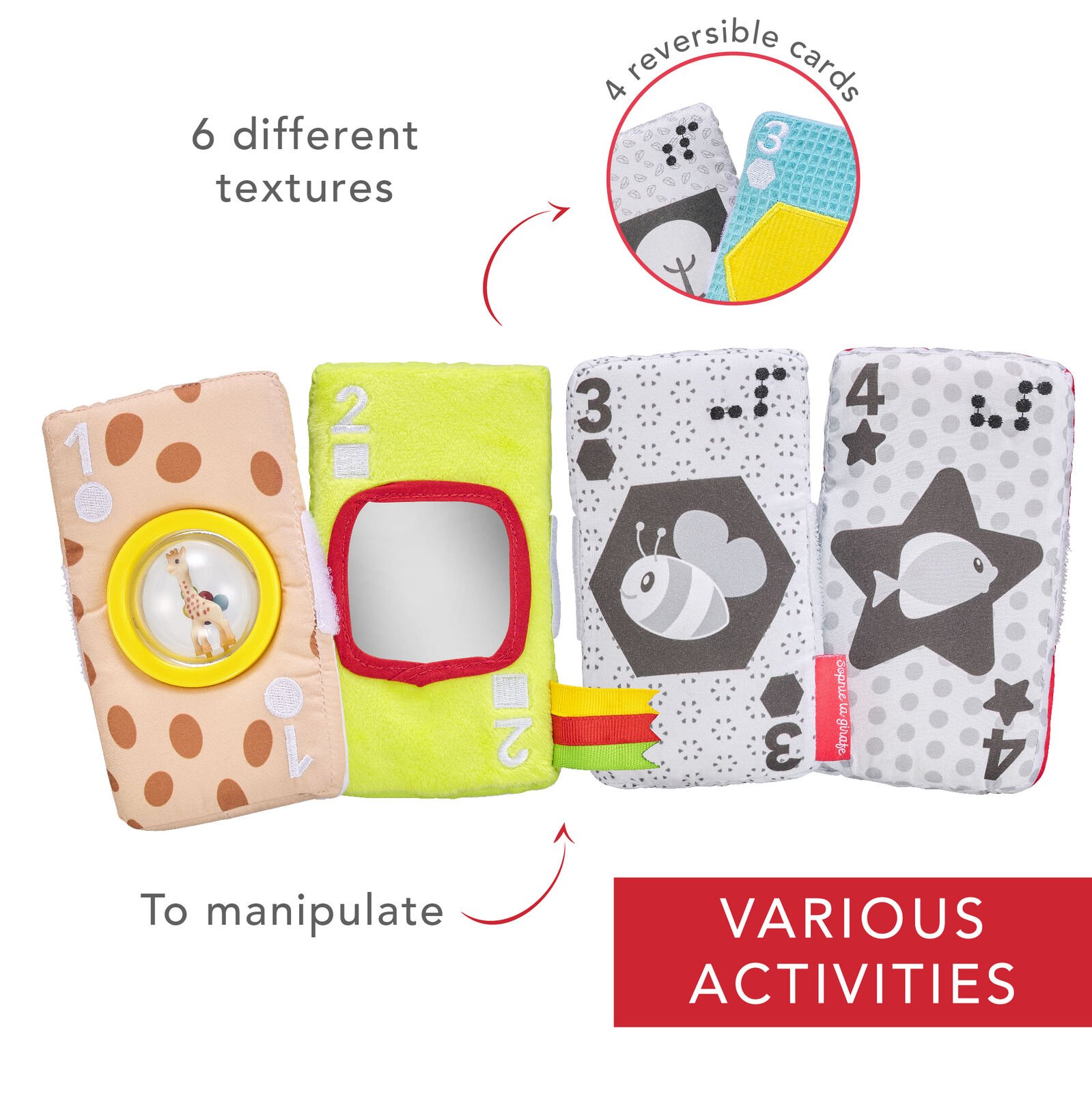 SOPHIE LA GIRAFFE MY SENSORY CARDS - Image 3