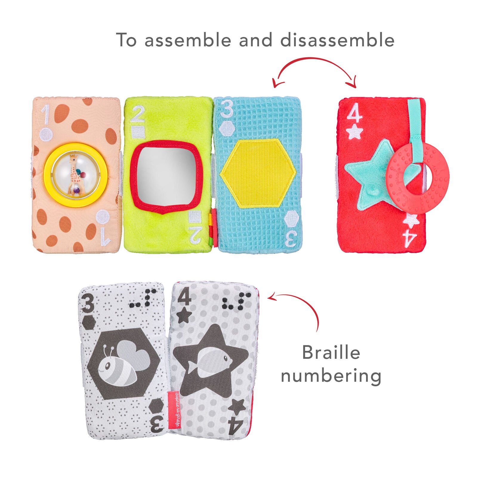 SOPHIE LA GIRAFFE MY SENSORY CARDS - Image 4