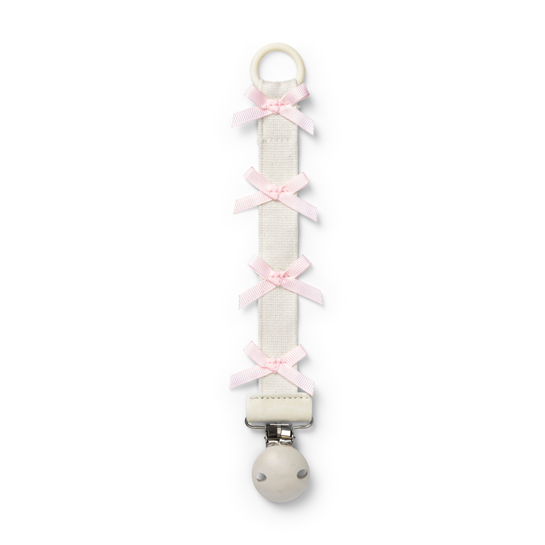 ELODIE Pacifier Clip Wood - All About Bows