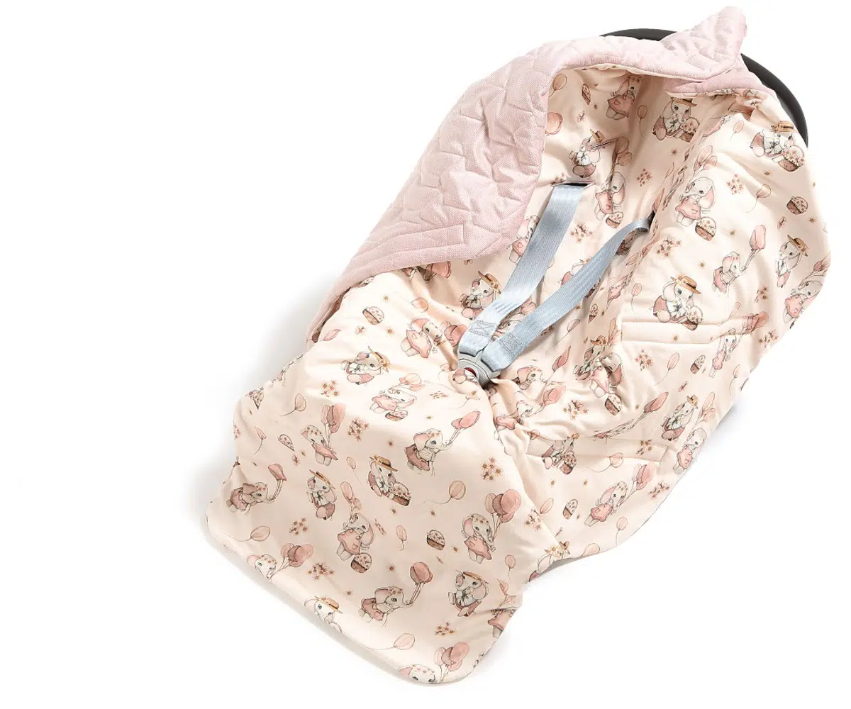 LA MILLOU CAR SEAT BLANKET CLASSIC ROSSIE