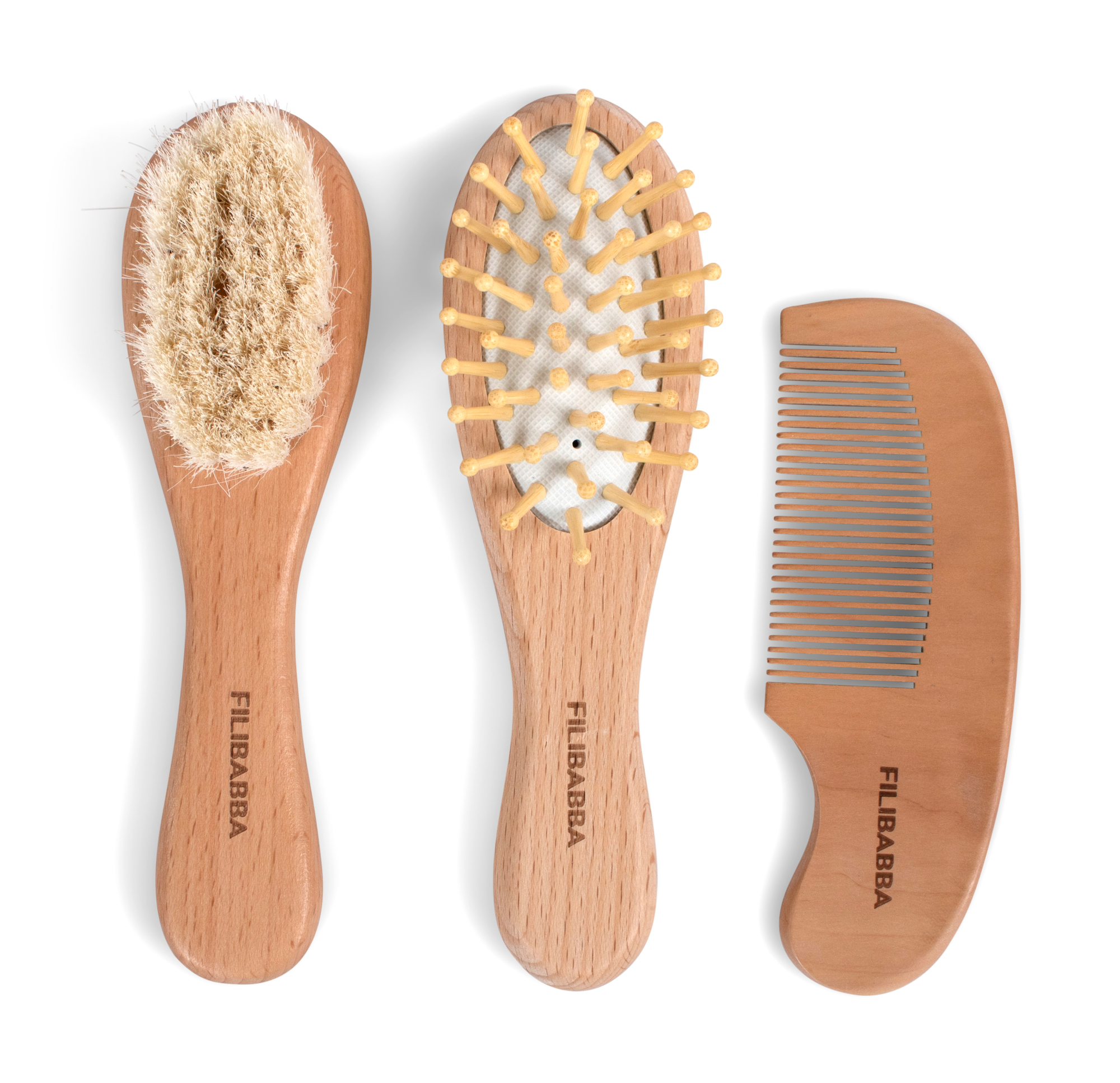 FILIBABBA BABY BRUSH & COMBO SET