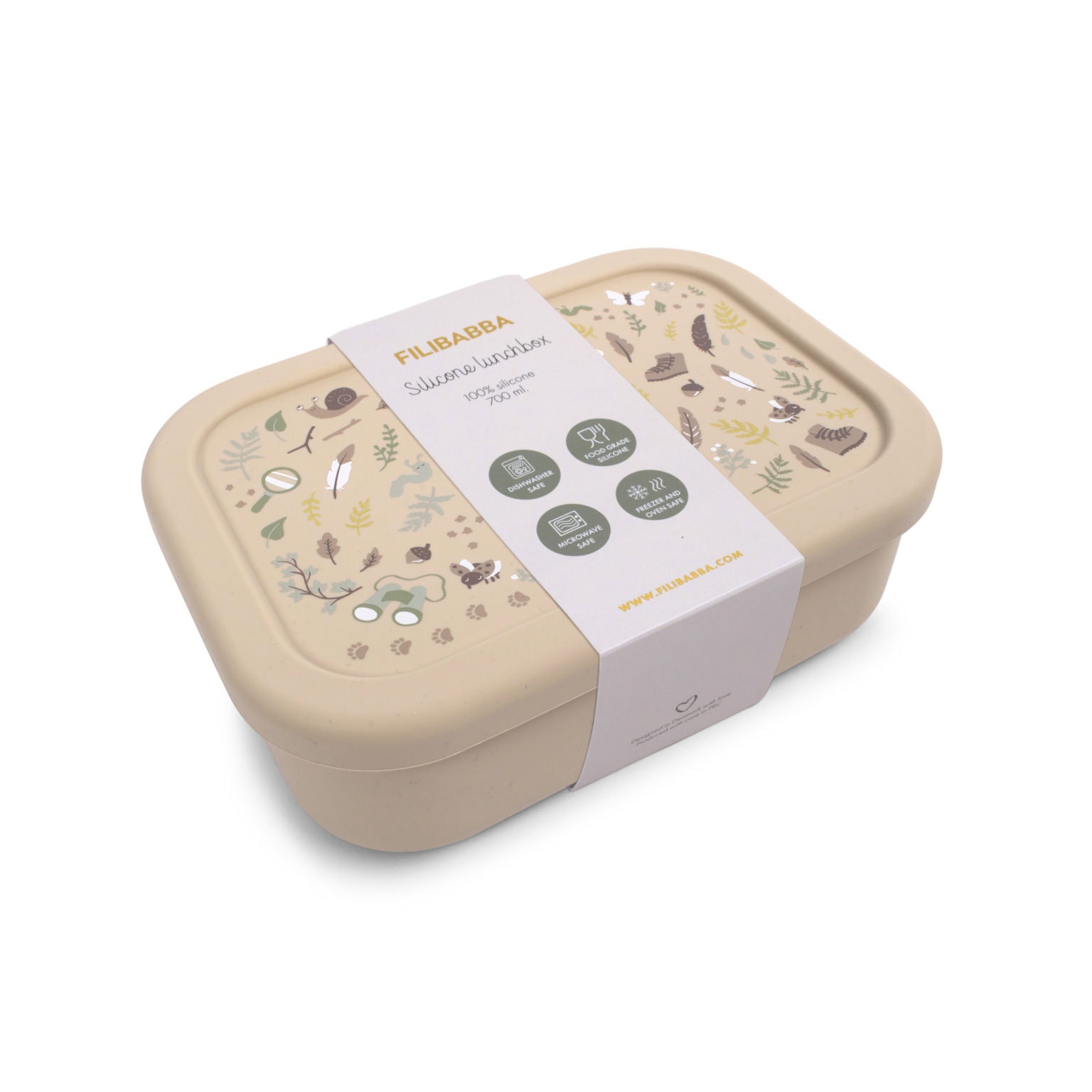 FILIBABBA SILICONE LUNCHBOX LITTLE WONDERS - Image 5