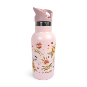 Filibabba Thermos water bottle - Ocean Blossom