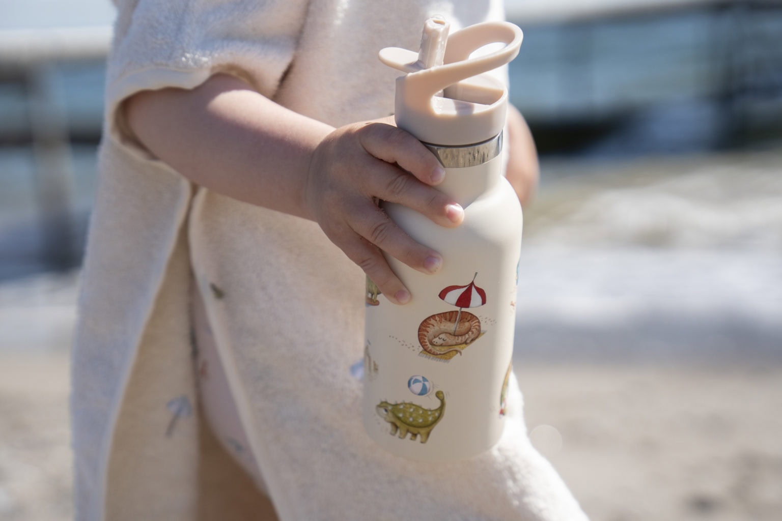 Filibabba Thermos water bottle - Dino Beach - Image 3