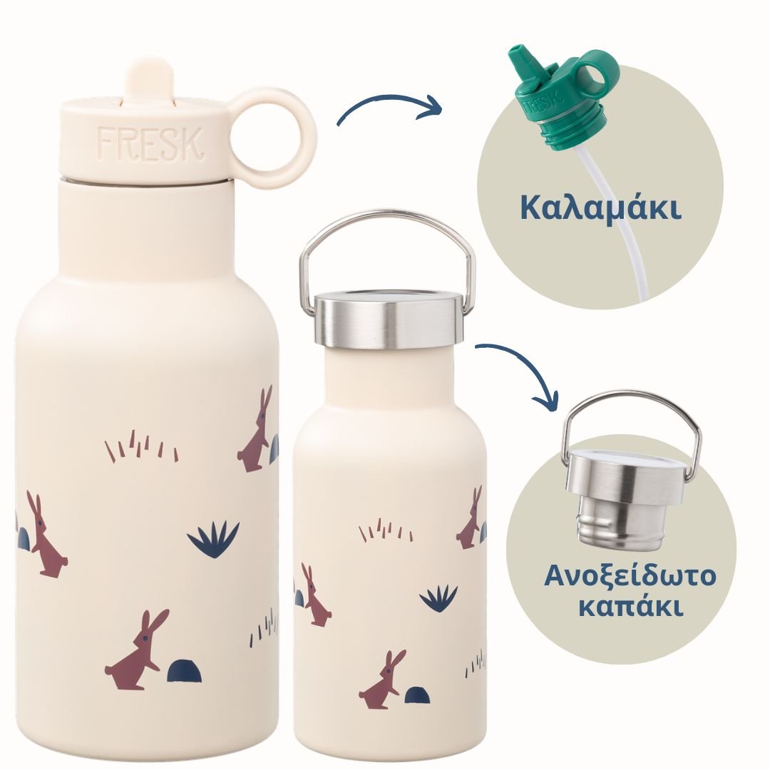 FRESK BOTTLE THERMOS RABBIT 350ML - Image 2