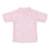 LITTLE DUTCH T-SHIRT SHORT SLEEVED LITTLE PINK FLOWERS 74-80cm 9-12M