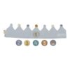 LITTLE DUTCH. Birthday Crown with Numbers blue