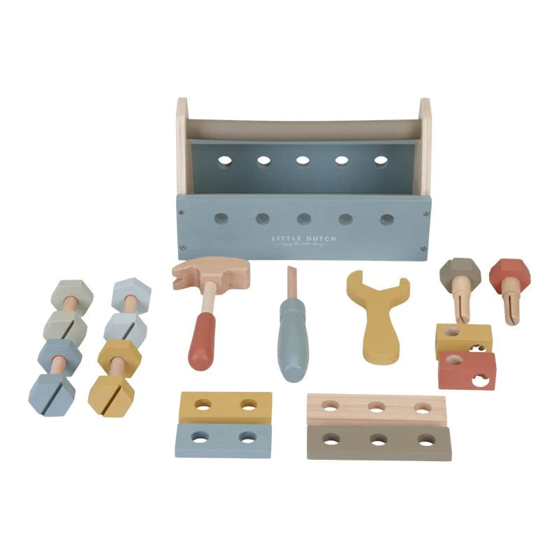LITTLE DUTCH. Wooden toolbox FSC - Image 3