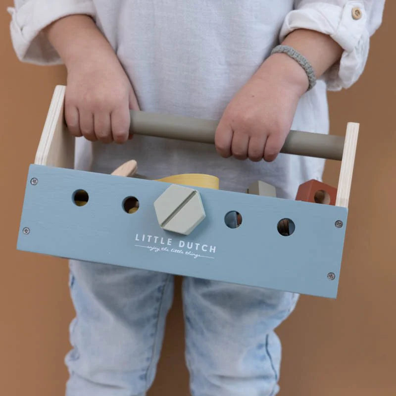 LITTLE DUTCH. Wooden toolbox FSC - Image 5
