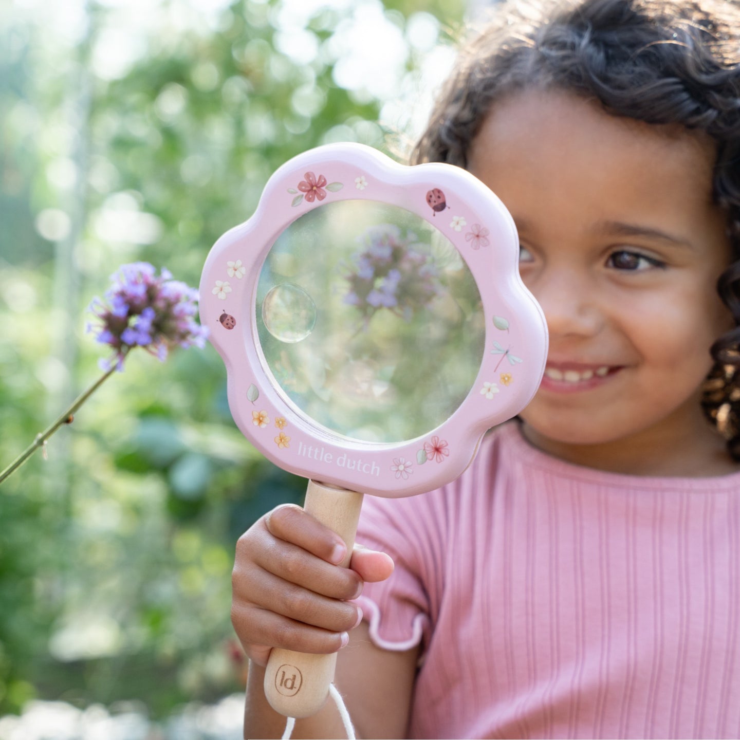 LITTLE DUTCH. Magnifying glass - Fairy Garden FSC - Image 2