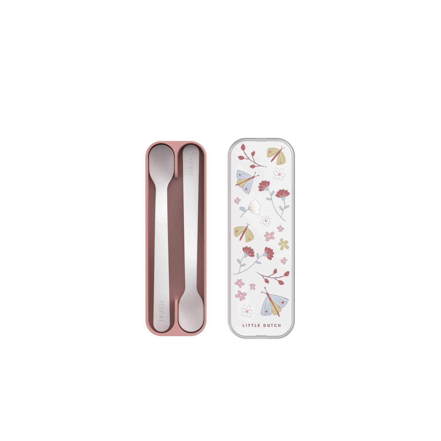 LITTLE DUTCH. Set feeding spoon 2 pcs - Flowers & Butterflies