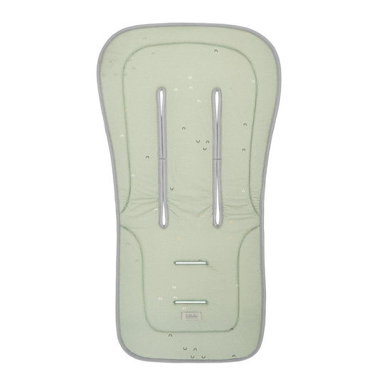 KIKKABOO ANTI SWEAT STROLLER PAD SLEEPY SHEEP MINT