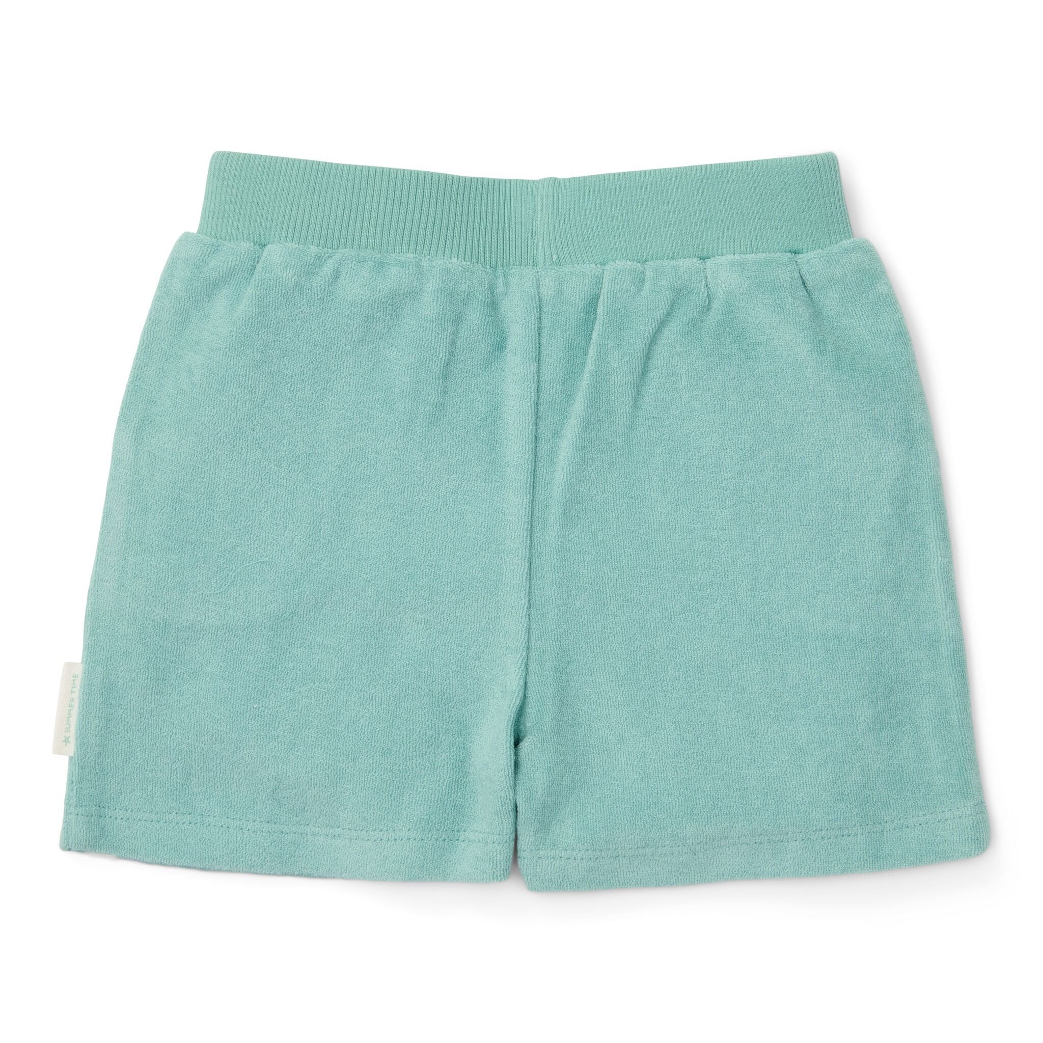 LITTLE DUTCH T -shirt and Short Set - Green - Seasashells and Stripes Νο 98/104cm - Image 10