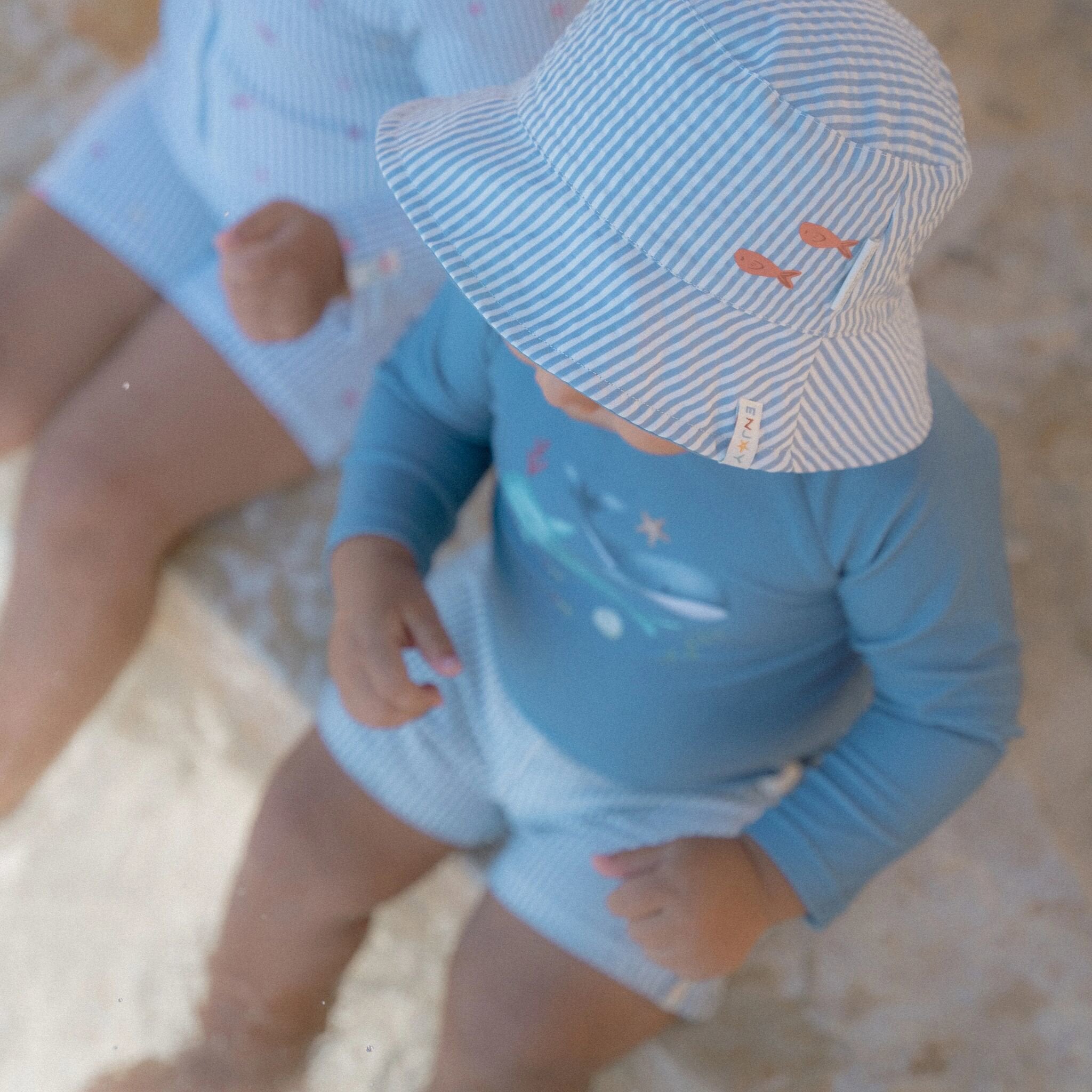 LITTLE DUTCH Swim shirt Long sleeve - Blue - Sea Life Νο 98/104cm - Image 13