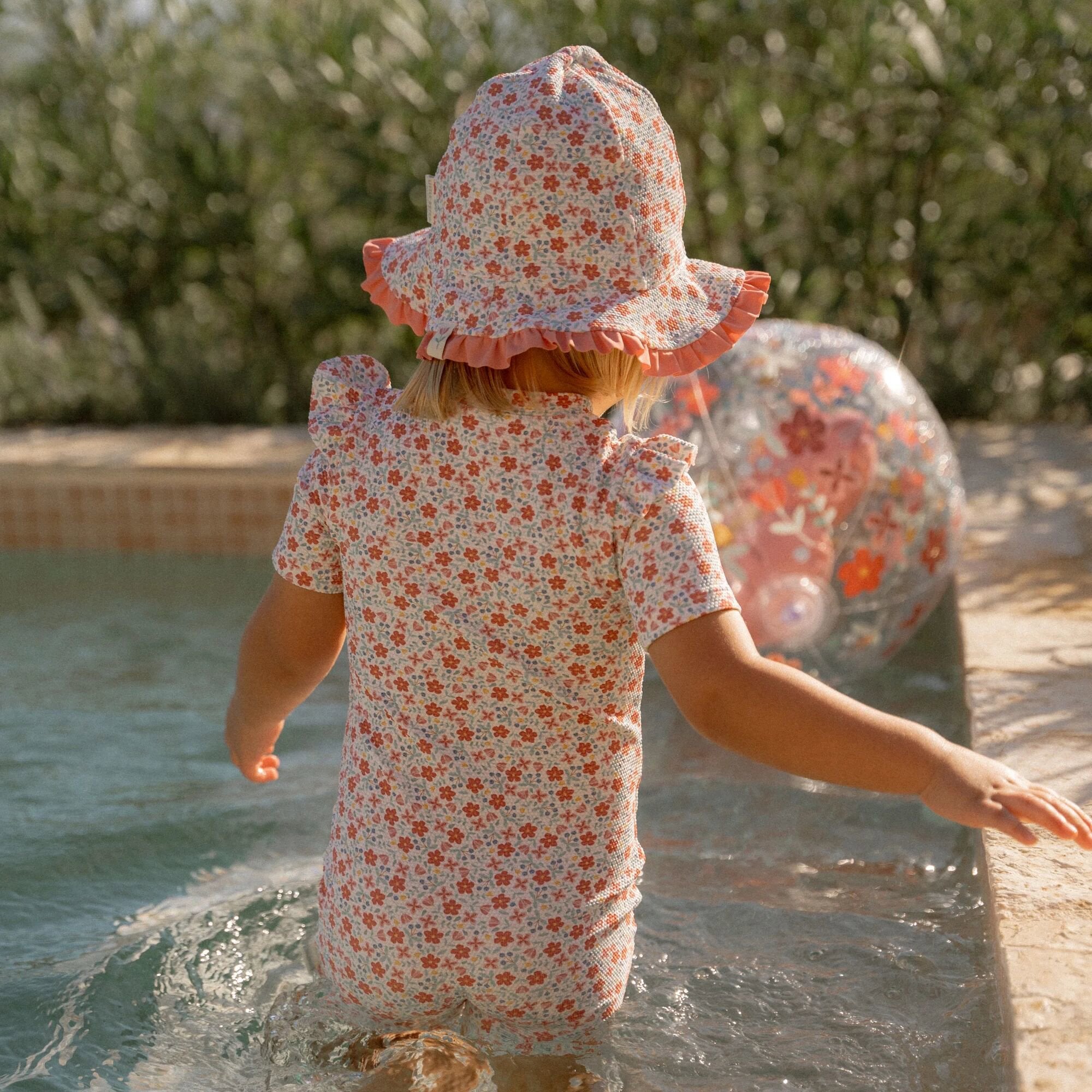 LITTLE DUTCH Sun hat Sunny Flowers Νο 3 (48,5-50cm) - Image 12