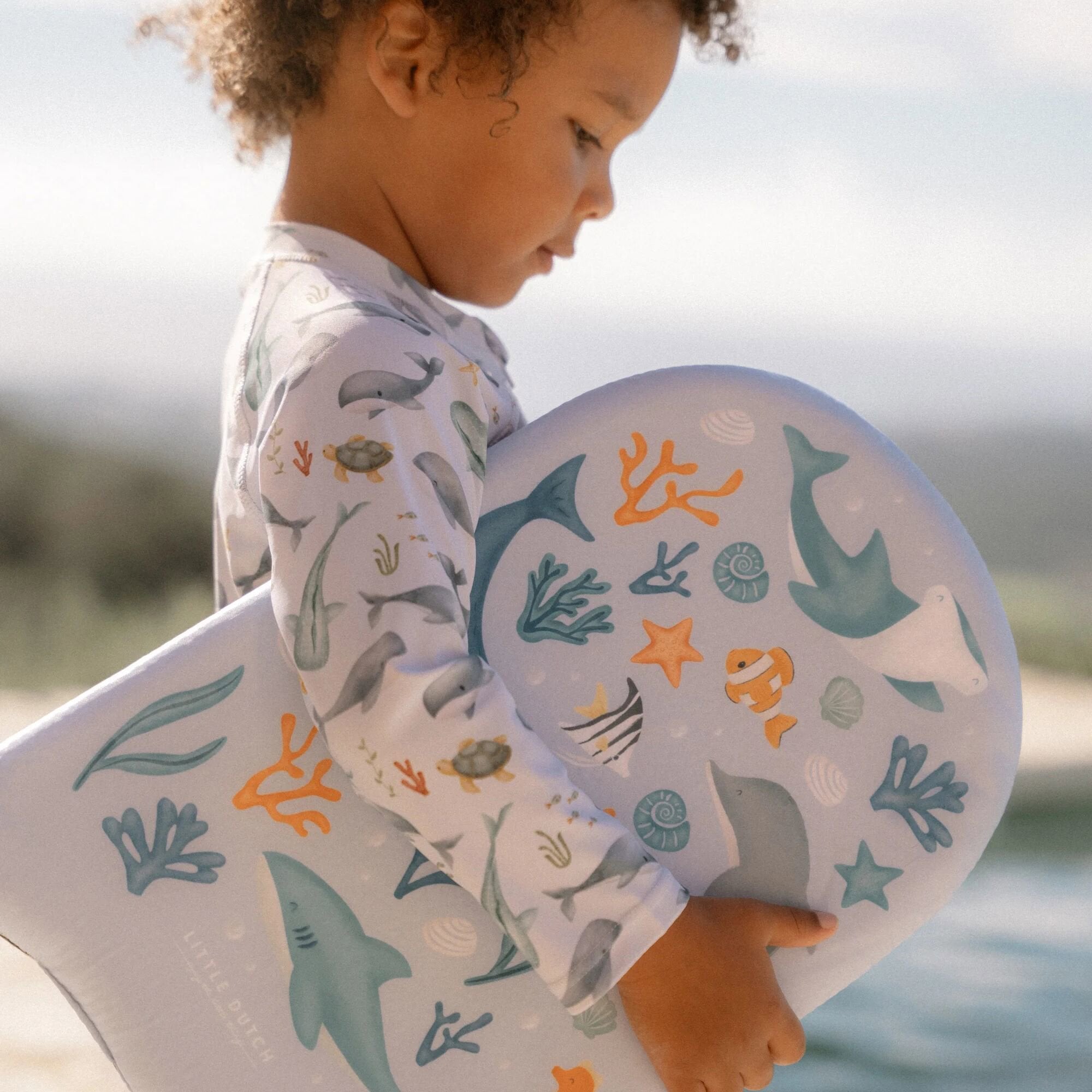LITTLE DUTCH Swim suit long sleeve Sea Life Νο 74/80cm - Image 5