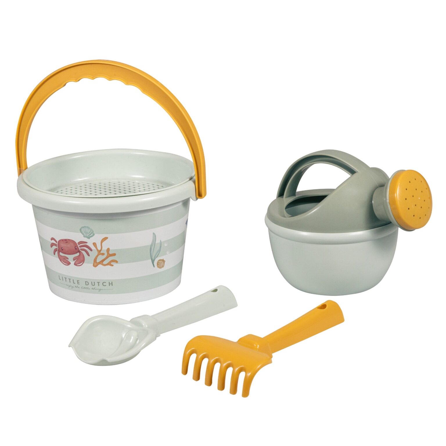 LITTLE DUTCH. 5-piece beach set Fresh Greens - Image 2