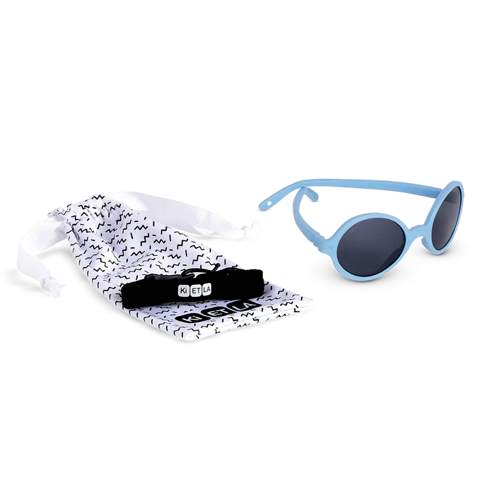 KIETLA Sunglasses ROZZ 1-2 y Round Light Blue - Image 5