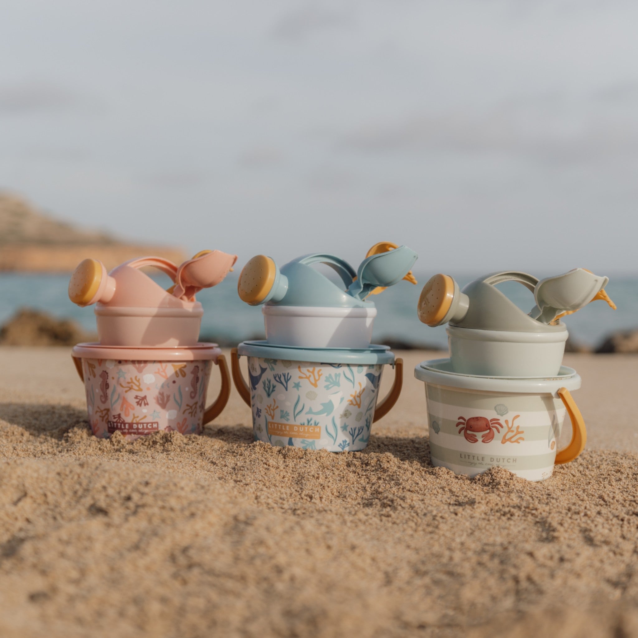 LITTLE DUTCH. 5-piece beach set Fresh Greens - Image 7