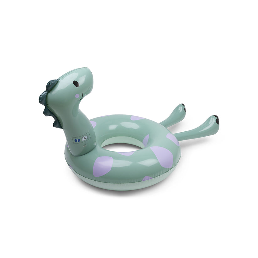 Swim Essentials-Swim Ring 95 cm Green Dino - Image 2