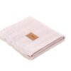 LA MILLOU Herringbone Bamboo Blanket Light Pink
