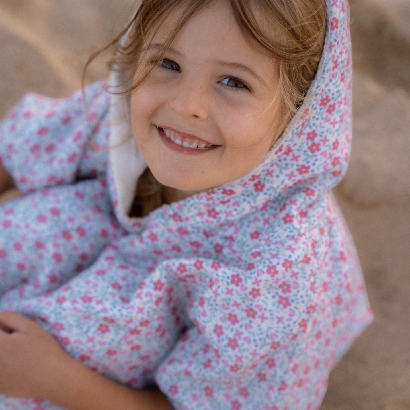 LITTLE DUTCH. poncho Sunny Flowers - Image 2