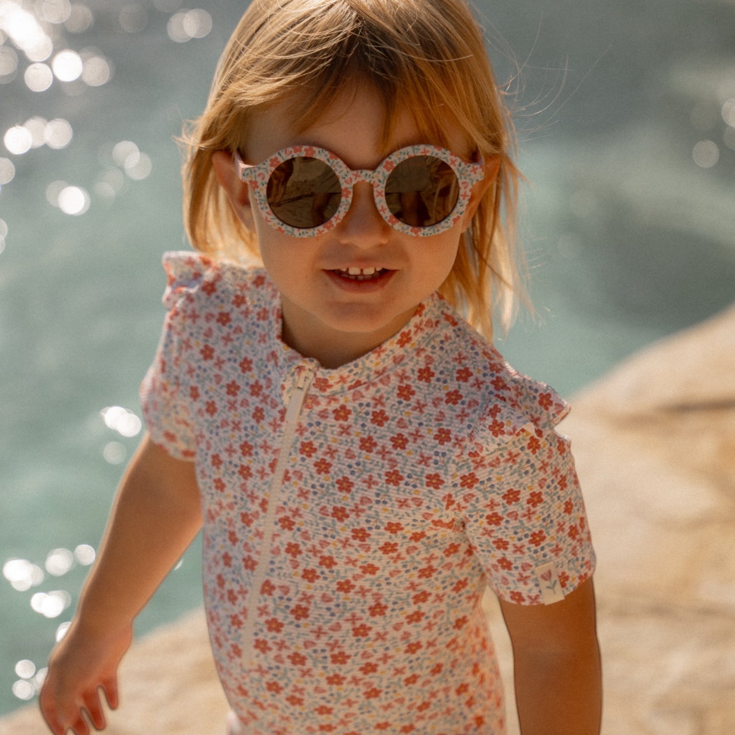 LITTLE DUTCH sunglasses round Flowers - Image 2