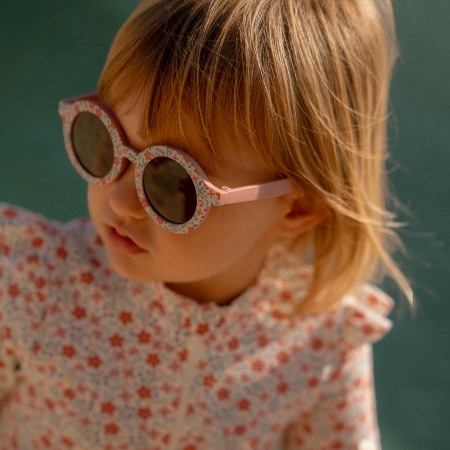 LITTLE DUTCH sunglasses round Flowers - Image 3