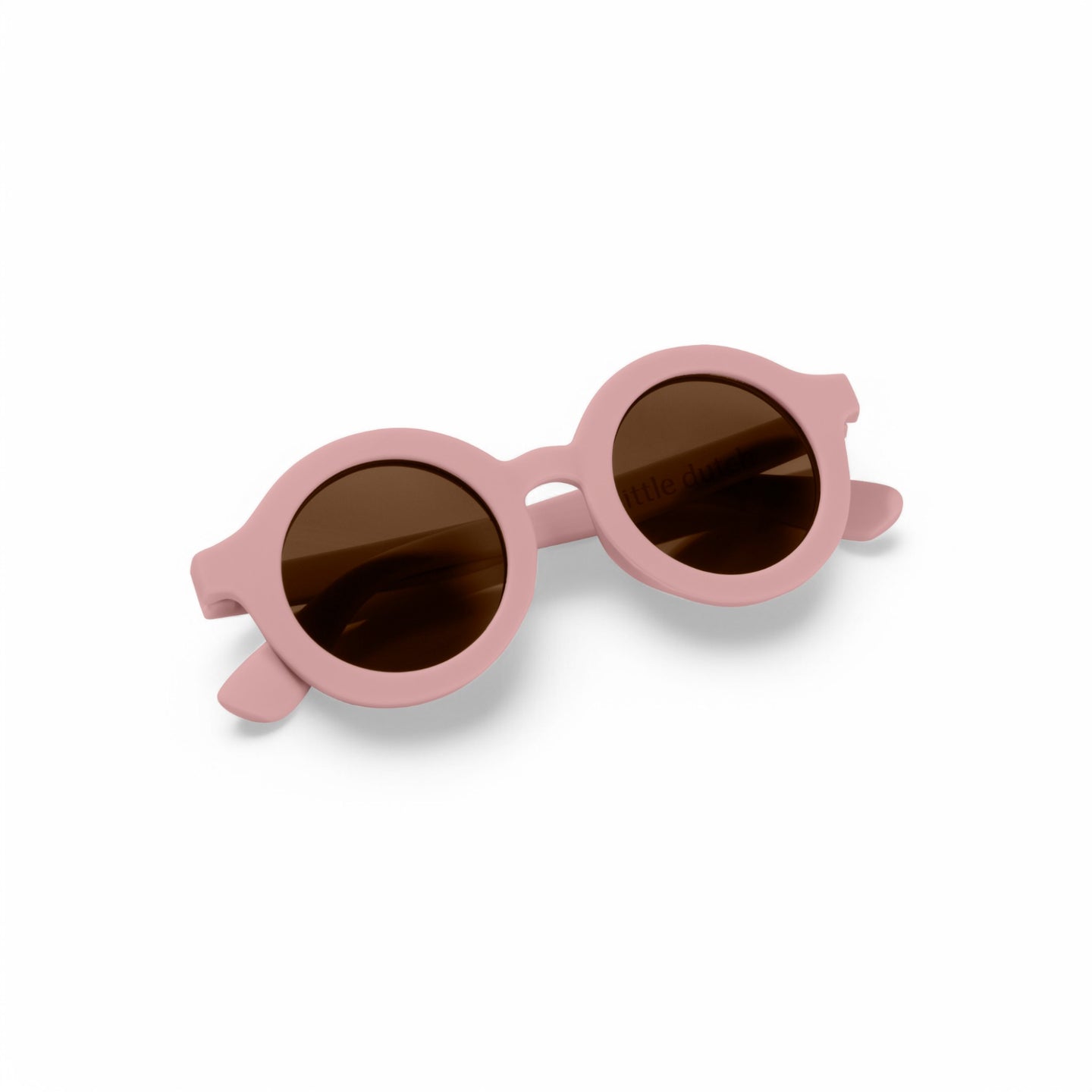 LITTLE DUTCH Sunglasses roung Light Pink