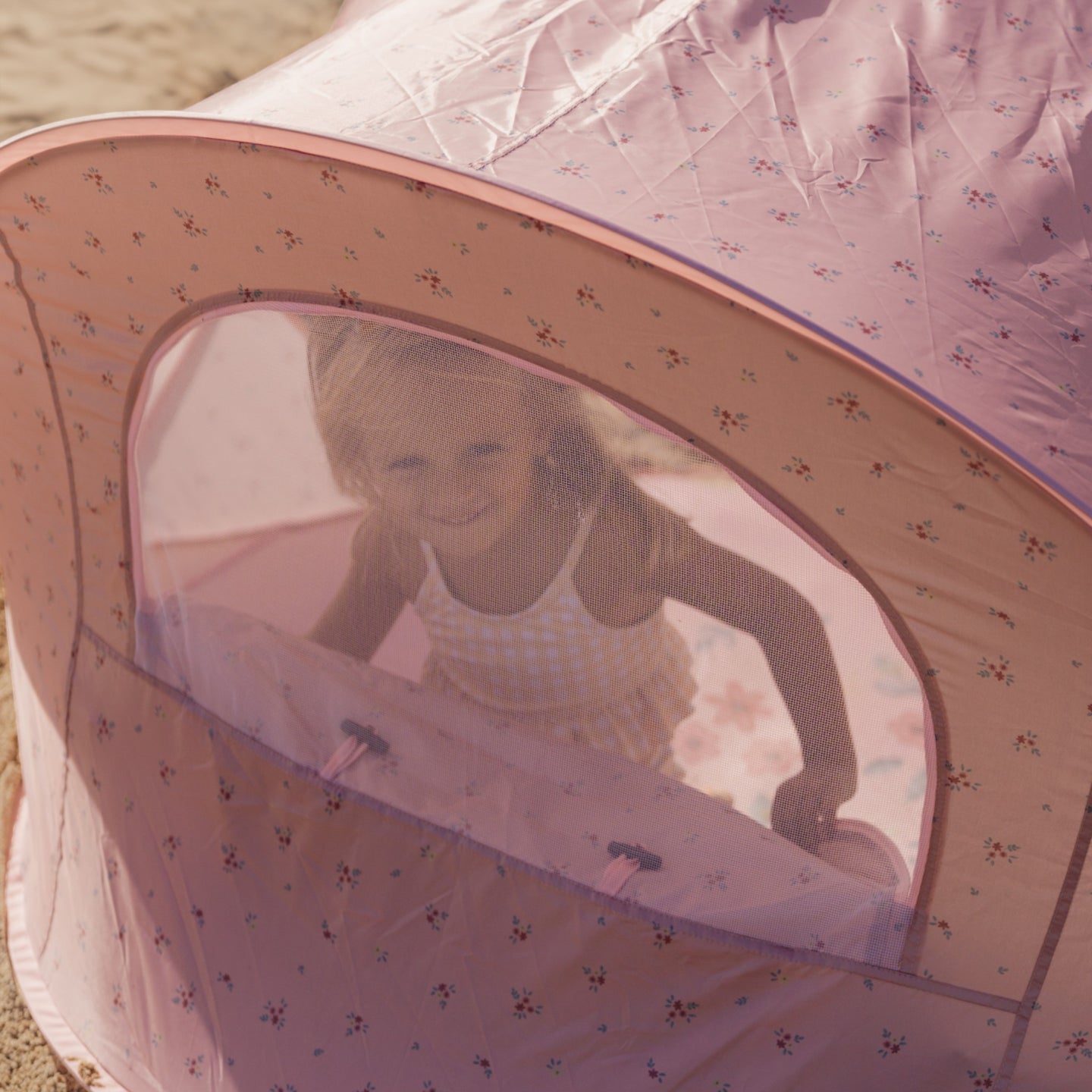 LITTLE DUTCH. Baby beach tent Ocean Dreams Pink - Image 8