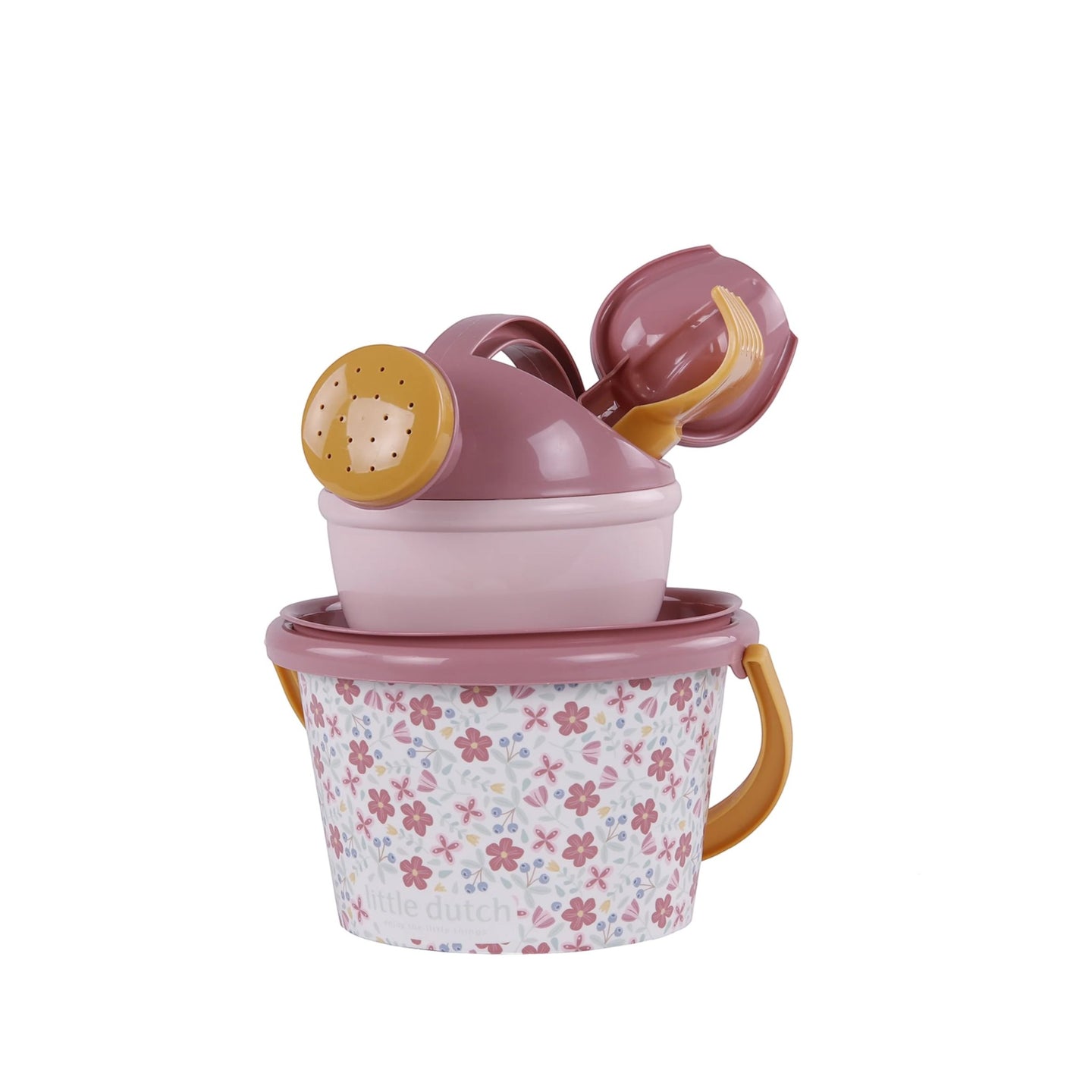 LITTLE DUTCH. 5-piece beach set pink