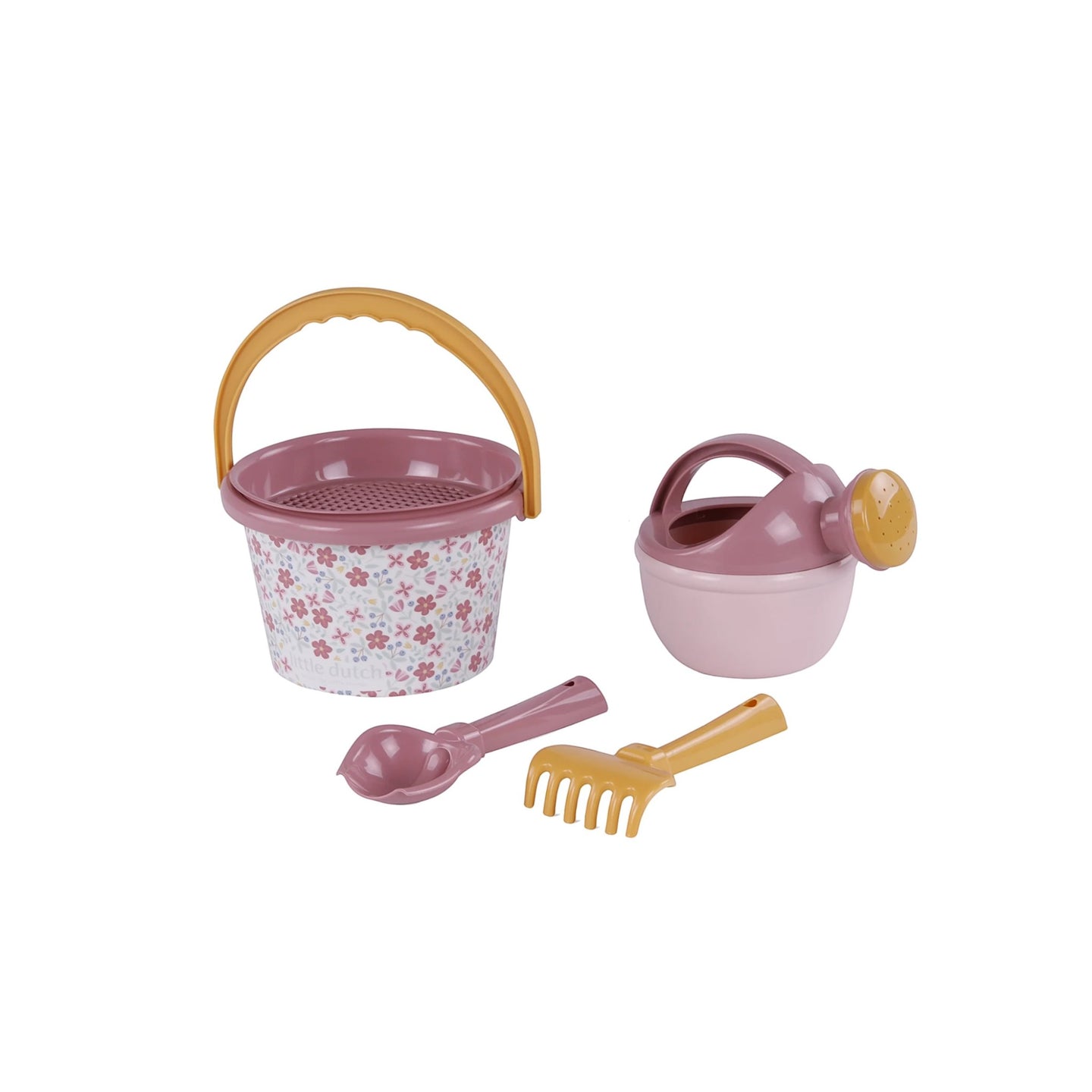 LITTLE DUTCH. 5-piece beach set pink - Image 7