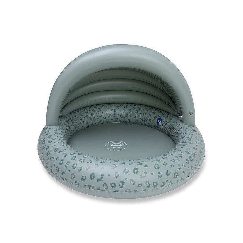 Swim Essentials-Pool 100 cm CANOPY Green Leopard - Image 3