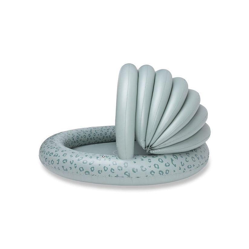 Swim Essentials-Pool 100 cm CANOPY Green Leopard - Image 2