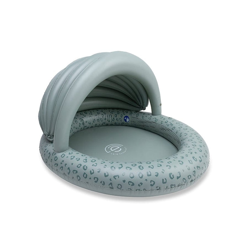 Swim Essentials-Pool 100 cm CANOPY Green Leopard