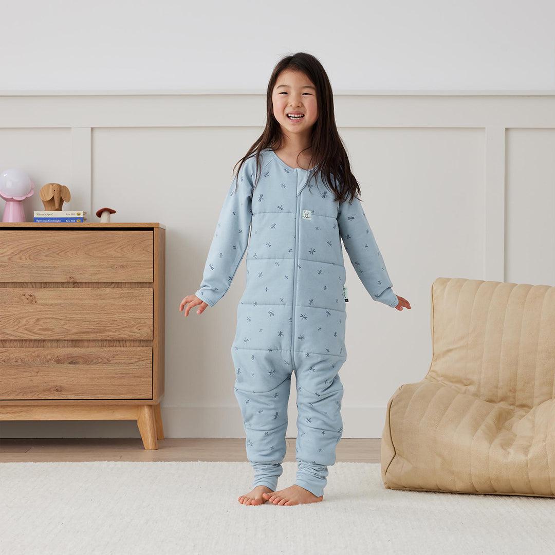 ergoPouch - Organic Winter Long Sleeved Sleep Onesie - 2.5 TOG - Dragonflies 12-24m - Image 4