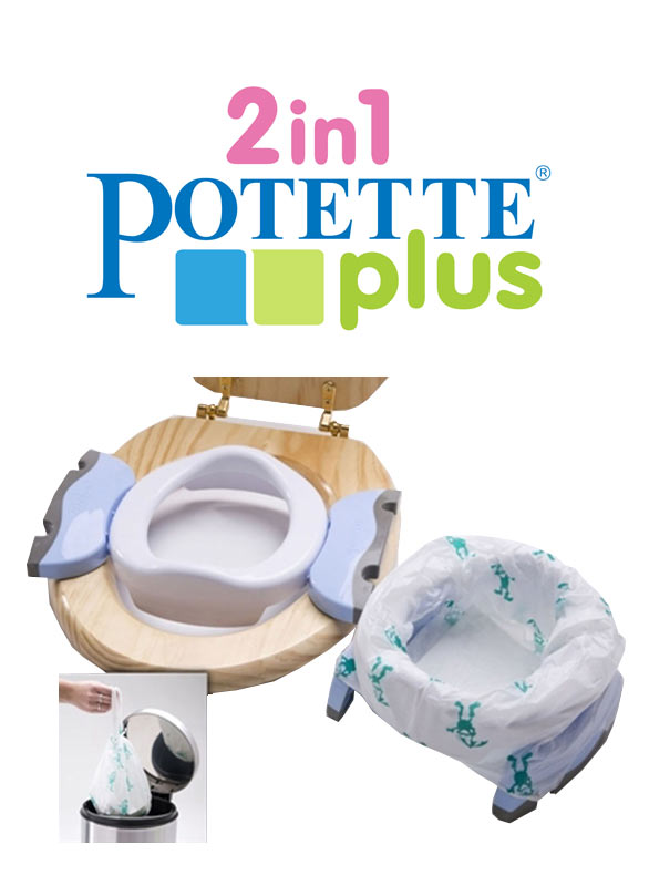 POTETTE PORTABLE POTTY GREY - Image 5