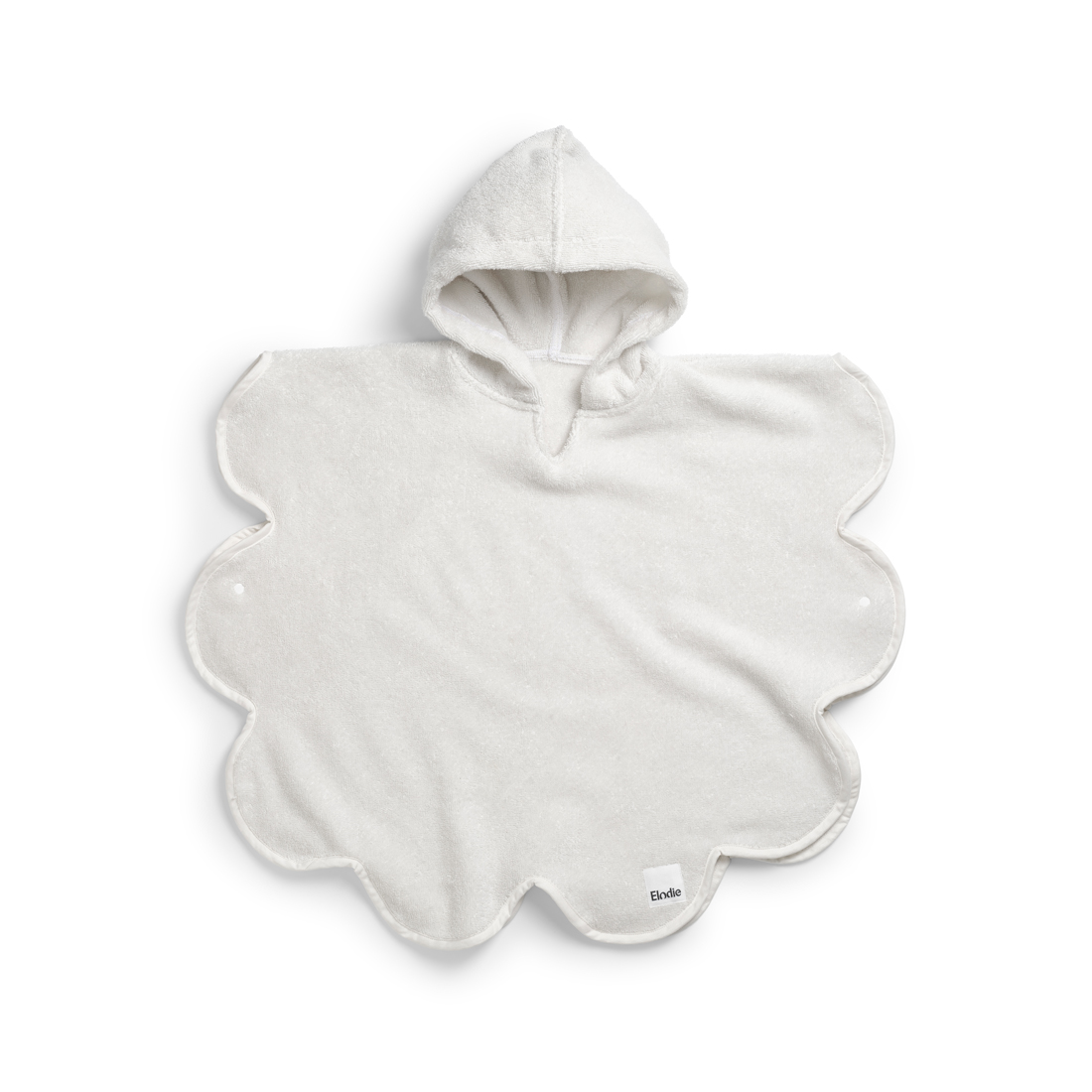 ELODIE Bath Poncho - Vanilla White